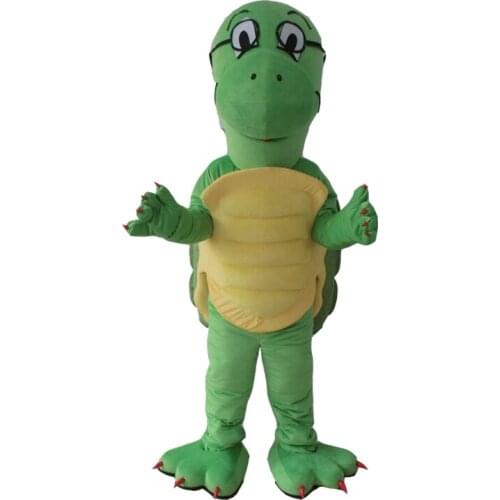 Green Turtle Costume Cosplay Outfits Adult Women Men Cartoon Sea Turtle Mascot costume For Carnival Festival Commercial Activity
