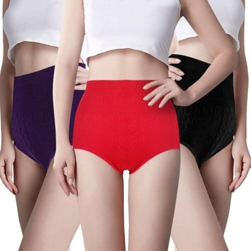 High Waist Body Shaper Briefs Womens Leggings Sexy Slimming Pants Tummy Control Underpants Science Thin Waist Underpants Women