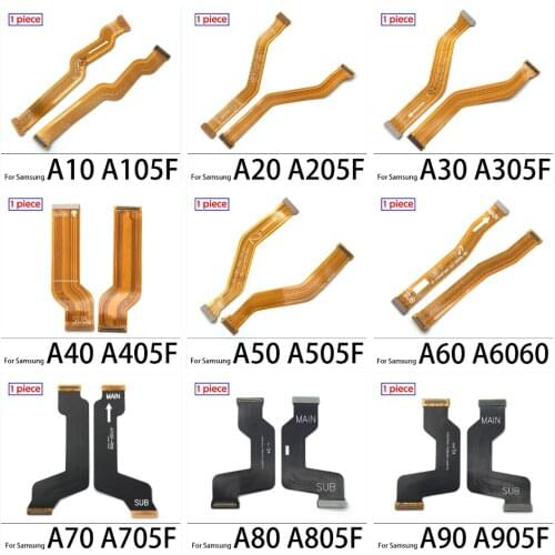 5PCS Motherboard Connector Board For Samsung A10 A20 A30 A40 A50 A60 A70 A80 A90 Main Board Flex Cable Ribbon Replacement Parts