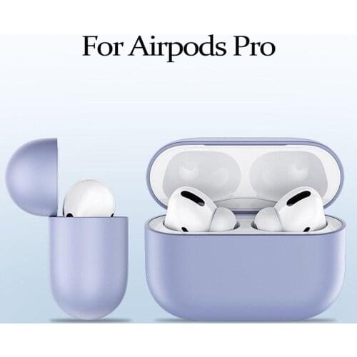 Wireless Bluetooth Cover Earphone Case Support Wireless Charging Liquid Soft Silicone Case For Airpods Pro For Apple Airpods Pro
