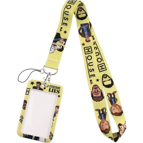 YL83 TV series Doctors Key lanyard Car Keychain Personalise Office ID Card Pass Gym Mobile Phone Key Ring Badge Holder Jewelry
