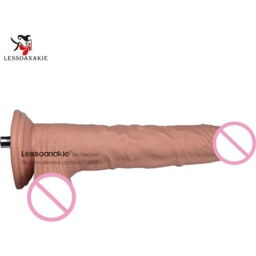 D09 - 9.05'' Long and Slim Nude Dildo to Lessoanakie Sex Machine,Accessory,Anal Sex,Hard Cock,9.05 Inches Long,Sex Products