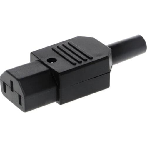 IEC 320 C13 Female Plug Rewirable Power Connector 3 Pin Socket 10A /250V L15