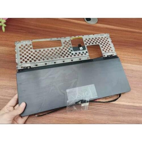 MEIARROW New Black back cover FOR SONY Vaio SVF15N SVF15N17CXB SVF15NB1GL OFHD STAND ASSY Hinges &40PIN LCD Video Cable