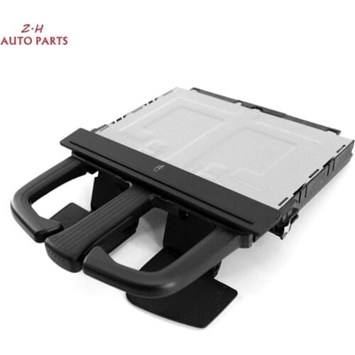 NEW Black Front Folding Stretch Dash Cup Holder 1J0 858 601 D For VW Jetta MK4 Golf MK4 Bora Dashboard 1J0858601 Cup Holder