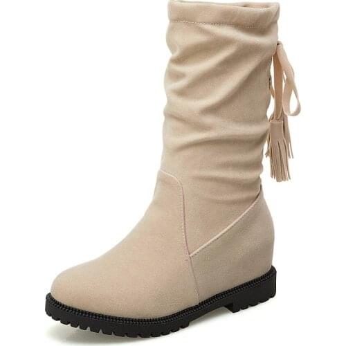 Han edition level within the new increase in the fall and winter of 2018 with boots woman of 40 to 43, 18817