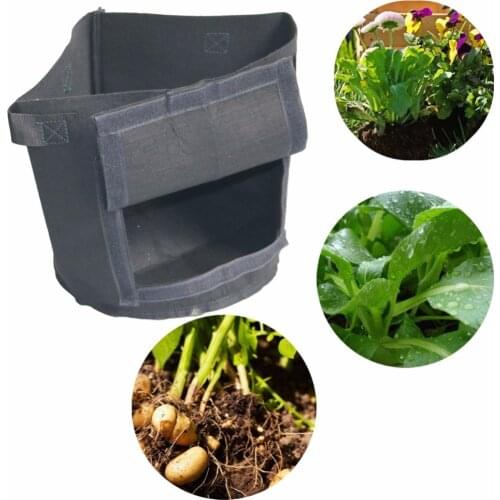 10 pcs 30cmx30cm Vegetables Flowers Potatoes Cultivation Planting bags Non-woven fabric Plant pots Home Garden Farm Supplies