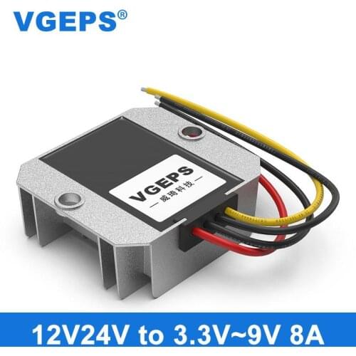 12V24V to 3.3V3.7V4.2V5V6V7.5V9V8A step-down power module converter DC transformer