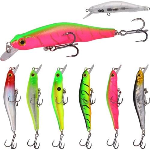 9cm 8.8g fishing lures 2020 trout catfish carp fishing Slowly sinking suspended minolurea bait magnetic guide ring Mino bait