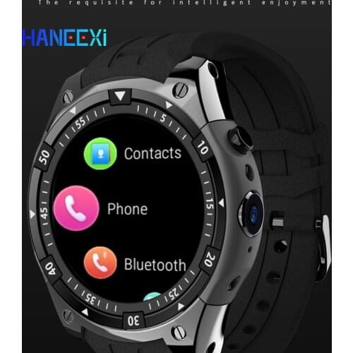 Luxury man woman Smart Watch wifi gps 16GB ROM round touch Phone watch Heart Rate android 5.1 bluetooth calling Smartwatch