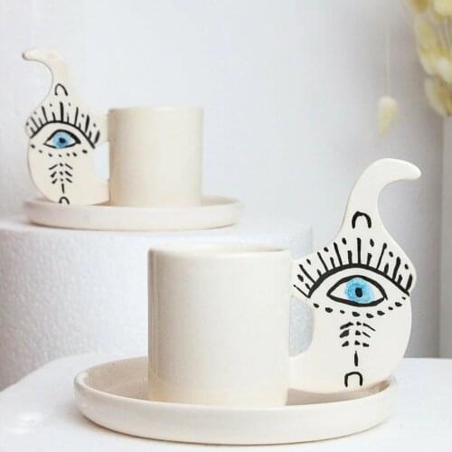 Saccura Coffee Cups And Saucers
