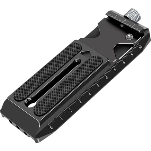 DSLR Camera Gimbal Plate Counterweight Mounting Plate for DJI Ronin RS2 /RSC2 Stabilizer Manfrotto Quick Release Plate