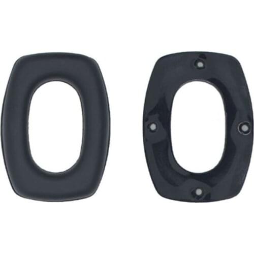 2PCS replacement Leather Earpads Cup Cushion for Howard Leight by Honeywell Impact Earmuff