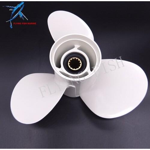 T40-04070000 T40-04070000-13 Propeller for Parsun HDX Makara T40 T30 BM T36J T40J F30 F40 F60 Outboard Motor 11 1/8x13-G