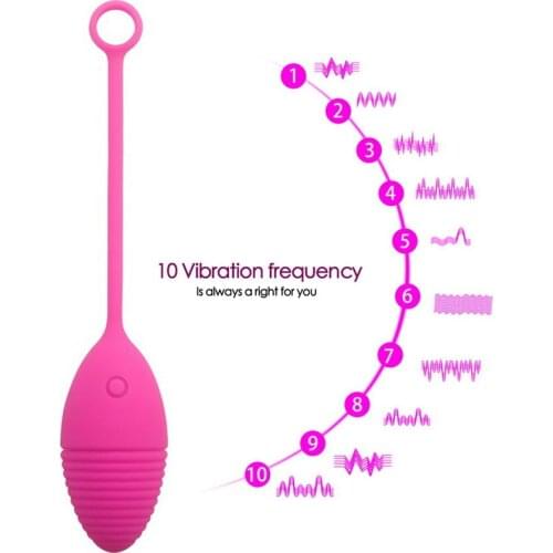 Vibrating Egg Ben Wa balls Kegel Exercise Vaginal USB Rechargeable Vibrators Waterproof vibrator Sex toys Toy for woman Adult