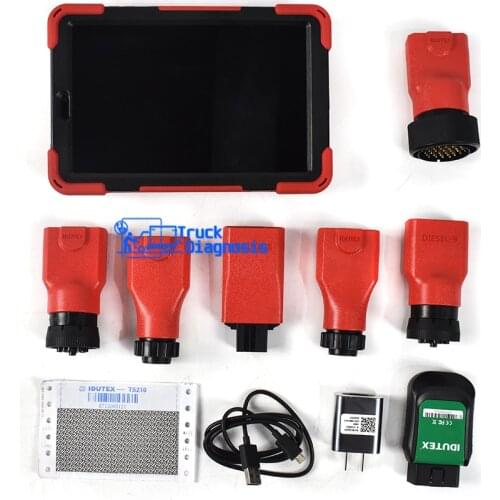 XTUNER IDUTEX TS210 Universal truck Engine Agriculture Construction Machinery diagnostic tool PK JD EDL V2 VOCOM 88890300 Doosan