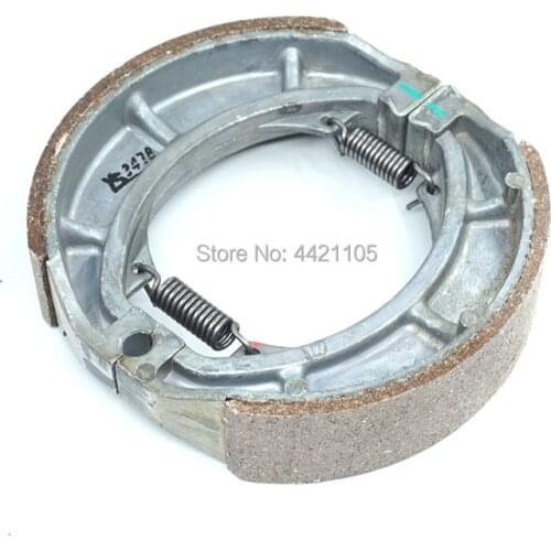 For Suzuki RM465 1981-1982 RM250 1984-1986 DR200 1986-1989 DR200SE SH42A Djebel 1993-2000 Rear Brake Shoe with Springs