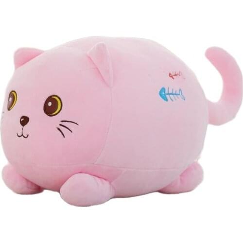 1pc 38cm Soft Cute Cat Plush Toy Stuffed Animal Doll Cat Gifts for Girls and Kids Kawaii Cute wholesale