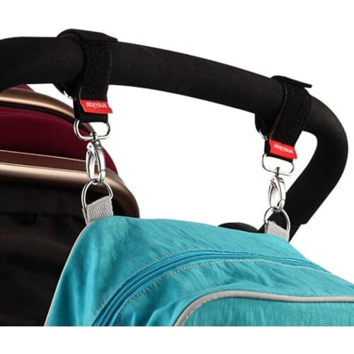 2pcs/ Baby Hanger Baby Bag Stroller Hooks Pram Rotate 360 Degree baby car seat accessories stroller organizer