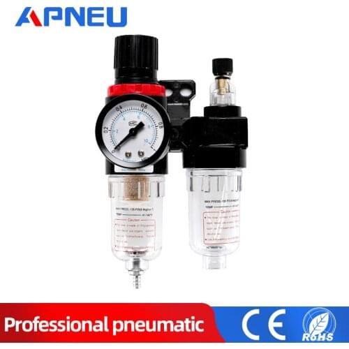 AFC2000 filter for Compressor Oil Water Separator Regulator Trap Filter Airbrush Air Pressure Regulator Reducing Valve