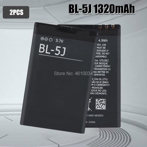 BL-5J BL 5J Battery For Nokia 5800 Nuron 5230 5233 C3 5228 X6 X9 N900 5800XM 5800i 5800W 5230XM 5232 5235 5802 Phone Battery