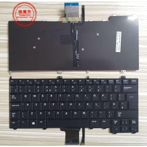 UK Backlight NEW for DELL for Latitude E7440 E7240 Laptop Keyboard