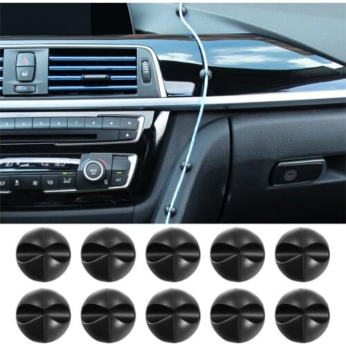 Car Data Cord USB Cable Organizer Fastener Clip for Peugeot 208 308 408 508 307 2008 3008 4008 5008