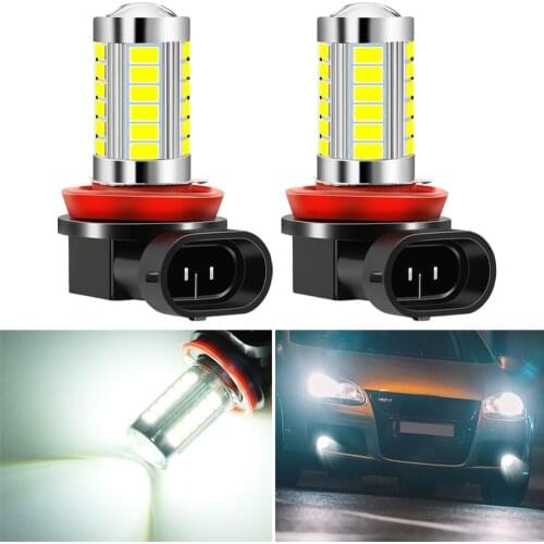 2pcs H8 H11 LED Car Bulbs Fog Lights for BMW mini cooper poadster coupe countryman paceman R55 R56 F55 F56