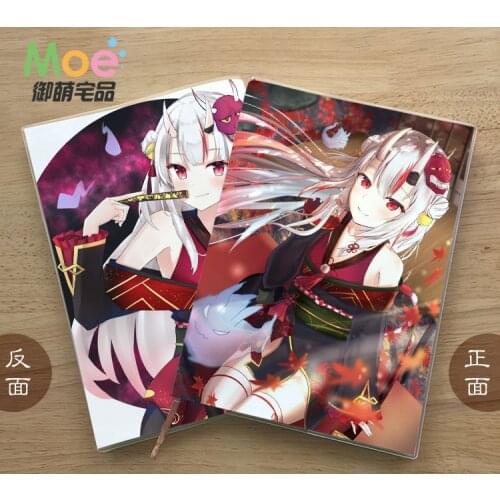Anime Nakiri Ayame Figure Student Notebook Delicate Eye Protection Notepad 6604 Diary Memo Gift