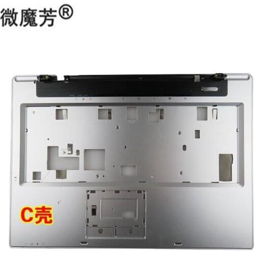 NEW TOP CASE FOR ASUS A8J A8H A8S A8Z Z99D Z99S Z99H Z99J Upper Case Palmrest COVER C shell laptop grey silver KB bezel