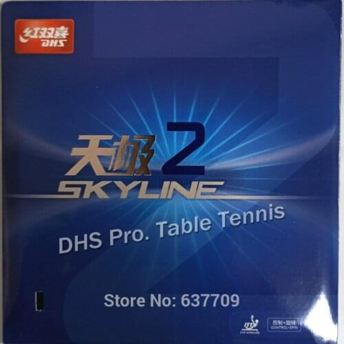 DHS Skyline TG2 TG 2 TG-2 Pips-In Table Tennis PingPong Rubber With Sponge 2.2mm