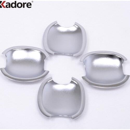 For Ford Focus 2012 2013 2014 2015 Sedan Hatchback Car Decoration Exterior Accessories Chrome Side Door Handle Bowl Cover Trims