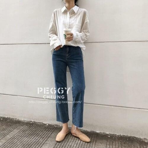 Wide leg Maternity Jeans For Pregnant Woman 2021 Pregnancy Denim Pants Cotton straight Trousers maternity clothing Plus Size