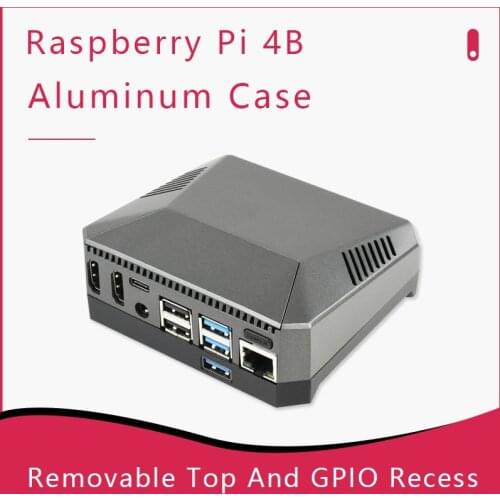 Raspberry Pi 4 Metal Shell ARGON ONE V2 ONE M.2 NANOSOUND ONE Case HiFi Sound With Fan