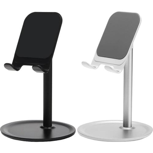 Tablet Phone Stand Desk Phone Holder For IPhone Adjustable Desktop Bracket Universal Cell Phone Laptop Table Stand Mount