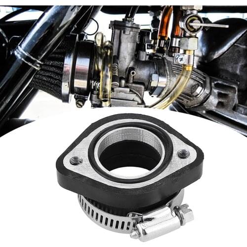 Rubber Motorcycle Carburetor Adapter Inlet Intake Pipe Dirt Manifold Joint Boot Fit For VM24 MIKUNI KEIHIN OKO KOSO 28mm 30mm