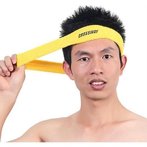Sport Headband Sweat Headband Non Slip Moisture Wicking Cotton Breathable Workout Sweatbands for Running
