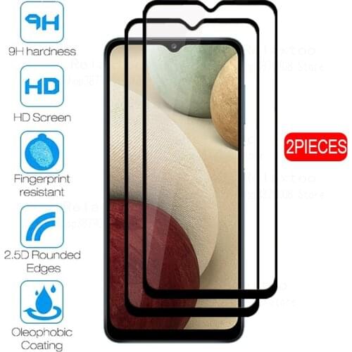 2PCS Orignal Glass For Samsung A12 Screen Protector Film For Samsung Galaxy A12 a 12 12a 6.5'' Protective Glass protection films