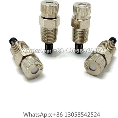 1/8” High Pressure Anti-Drip Misting Nozzle, Fog Cooling Nozzle, Micro Fog Spray Nozzle, Misting Garden Water Spray Nozzle