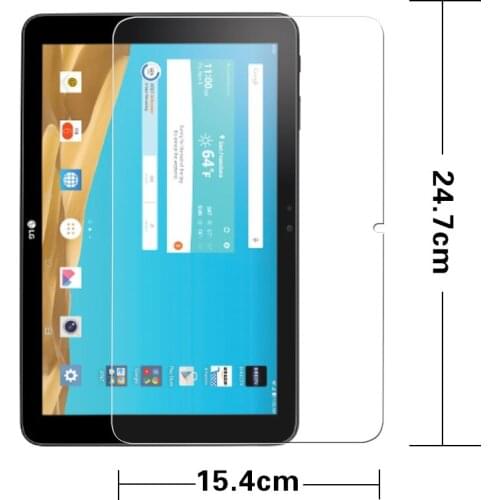 10.1" Best 9H Tempered Glass film for LG G PAD X 10.1 V930 tablet HD protective film front Anti-shatter Screen Protector films