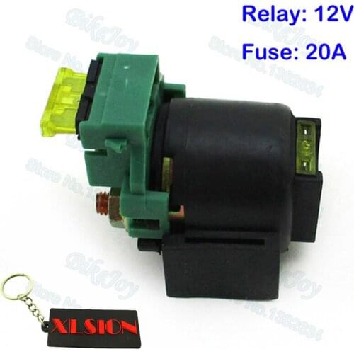 12V 20A Starter Solenoid Relay For ATV KLF110 KLF110E Mojave 110 110E 1987 1988 Quad 4 Wheeler Motorcycle