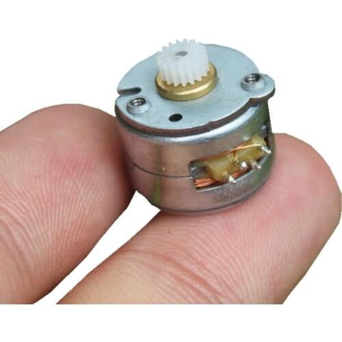 15mm micro stepping motor Miniature two-phase four-wire stepping motor 10 ohm 18