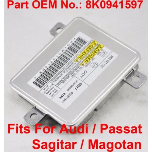 2x 12V 35W D3S D3R D4S D4R OEM HID Xenon Headlight Ballast Control Unit Car Part Number 8K0941597 Fits For Audi Passat Sagitar