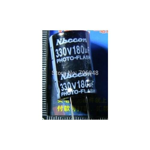 330v 180uf photo flash capacitor 18*28mm