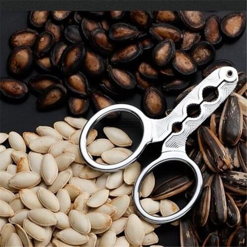 50pcs Stainless Steel Sheller Stripping Sunflower Seed Useful Product to Case Peeled Opening Tools Shell Separator