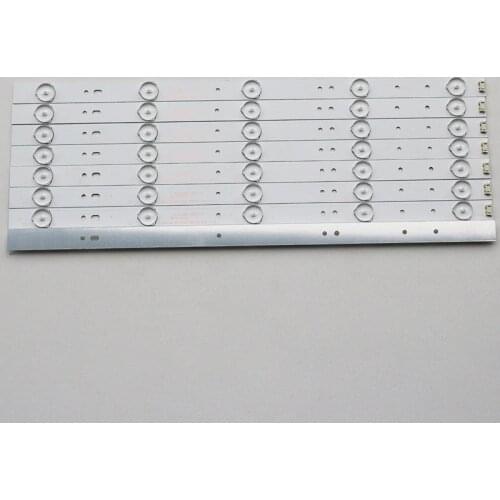 8Pieces/lot FOR 43 "LCD backlight bar skyworth 43E3000 43e3500 5800-W43001-3P00 02K03177A 3V 100%NEW