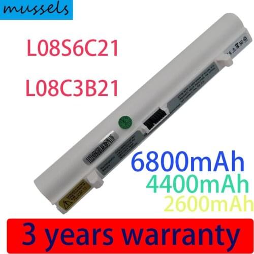Laptop Battery for Lenovo S9 S10 S10C S10e S12 L08C3B21 L08S6C21 L08S3B21 6 Cells