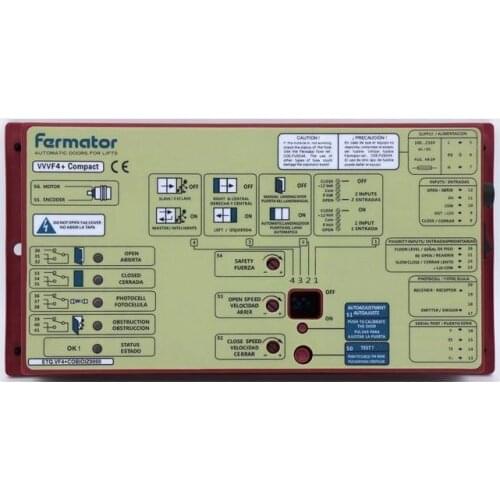 1pce Schindler 3300 3600 elevator accessories VVVF4+Fermat door machine inverter