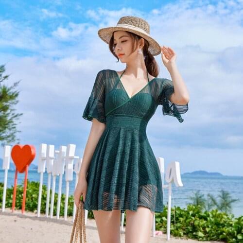 Aleefa Black One Piece Swimwear