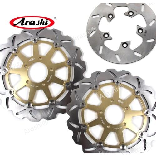 ARASHI For SUZUKI TL1000R 1998 - 2003 Front Rear Brake Disk Rotors Disc TL 1000 R TL1000 1999 2000 2001 2002 GSXR 1000 TL1000S